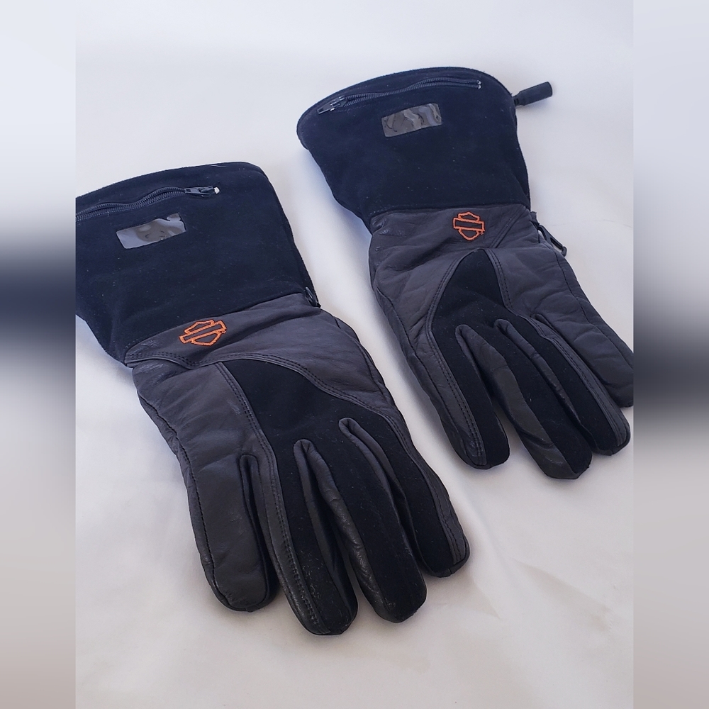 Harley-Davidson Heated Leather Gloves